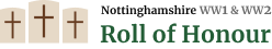 Nottinghamshire Roll of Honour Logo